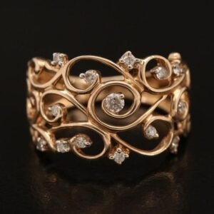 Elegant Rose Gold Ring